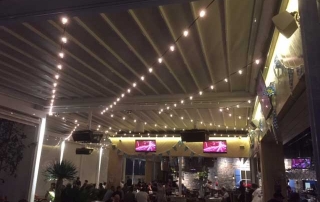 LED Festoon Lighting System in Westfield Miranda, Sydney