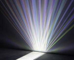 Water Effect Linear with prismatic lens system.