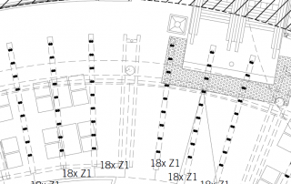 Tokistar Exhibitor Festoon installed at Stockland Shellharbour layout